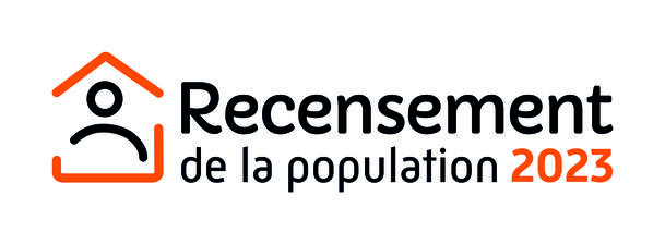Logo recensement de la population 2023
